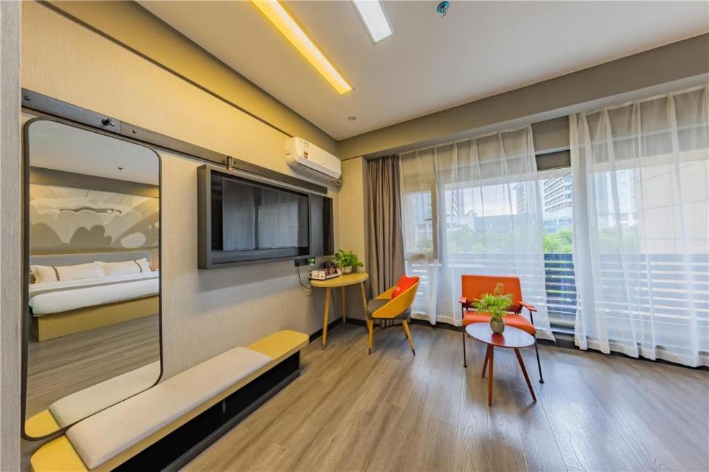 Thank Inn Hotel Hubei Wuhan Caidian Zhong Fa Xincheng Tongji المظهر الخارجي الصورة