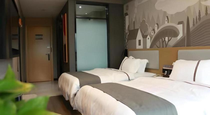 Thank Inn Hotel Hubei Wuhan Caidian Zhong Fa Xincheng Tongji المظهر الخارجي الصورة