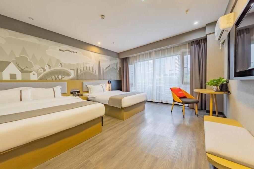 Thank Inn Hotel Hubei Wuhan Caidian Zhong Fa Xincheng Tongji المظهر الخارجي الصورة