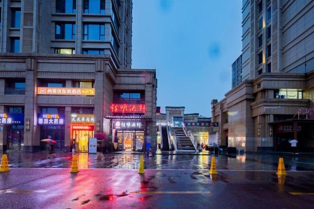 Thank Inn Hotel Hubei Wuhan Caidian Zhong Fa Xincheng Tongji المظهر الخارجي الصورة