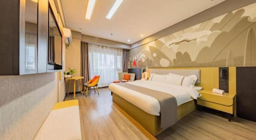 Thank Inn Hotel Hubei Wuhan Caidian Zhong Fa Xincheng Tongji المظهر الخارجي الصورة